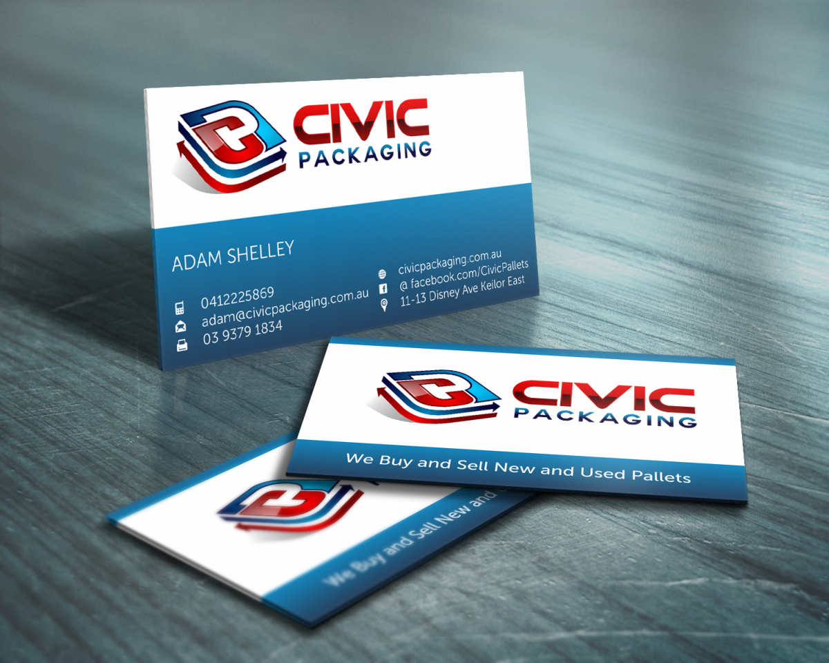 Diseño de Tarjeta de Presentación por HYPdesign para civic packaging | Diseño #1635674