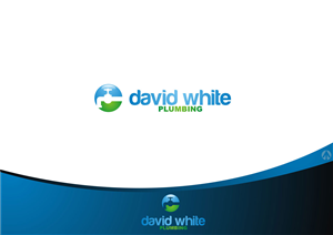 Logo-Design von MBARO für David White Plumbing | Design: #1636588