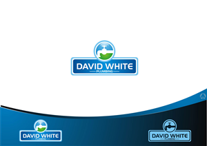 Logo-Design von MBARO für David White Plumbing | Design: #1636589