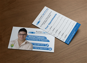 Diseño de Tarjeta de Presentación por MPStudio para Acumen Clinical Hypnotherapy | Diseño: #1653819