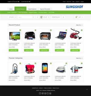 Diseño Web por pb para Slingshot Software | Diseño: #6112121