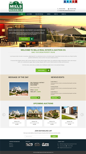 Diseño Web por Expert Designer para AuctionServices.com, Inc. | Diseño: #6112000