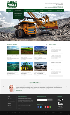 Diseño Web por pb para AuctionServices.com, Inc. | Diseño: #6112522