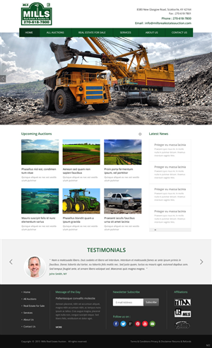 Diseño Web por pb para AuctionServices.com, Inc. | Diseño: #6112525