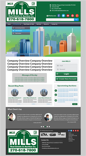 Diseño Web por Jahid BD para AuctionServices.com, Inc. | Diseño: #6132210