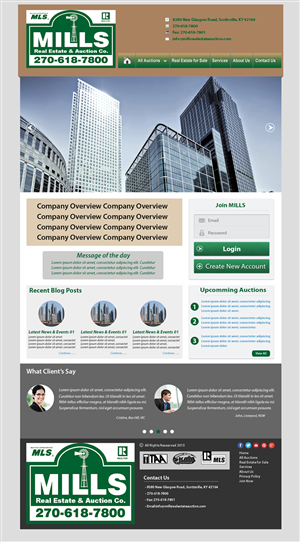Diseño Web por Jahid BD para AuctionServices.com, Inc. | Diseño: #6137541