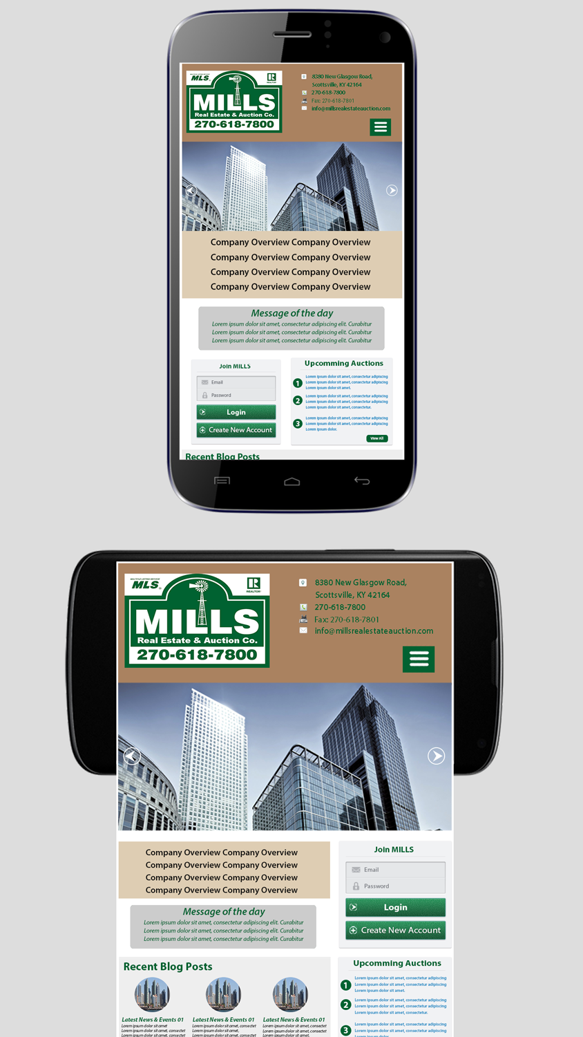 Web Design by Jahid BD for AuctionServices.com, Inc. | Design #6138836