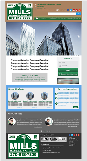 Diseño Web por Jahid BD para AuctionServices.com, Inc. | Diseño: #6144213