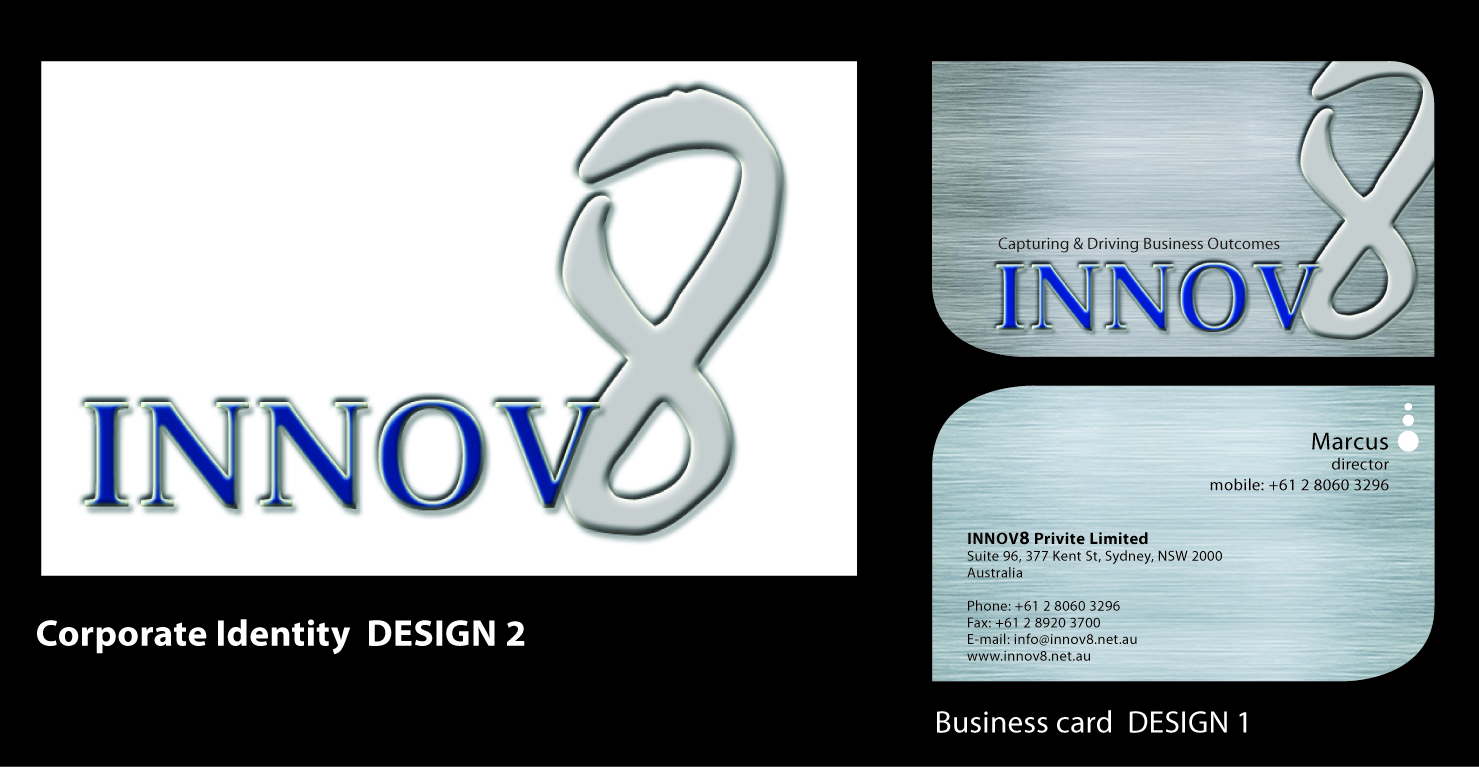 Business Card Design by NG KIA HUI for Innov8 | Design #363930
