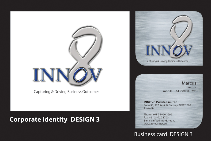 Design de Carte de Visite par NG KIA HUI pour Innov8 | Design #363951