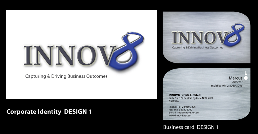 Design de Carte de Visite par NG KIA HUI pour Innov8 | Design #363954