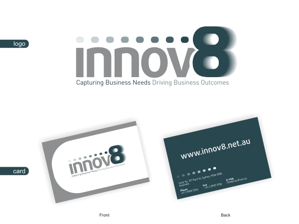 Design de Carte de Visite par Kadus Design pour Innov8 | Design #336913