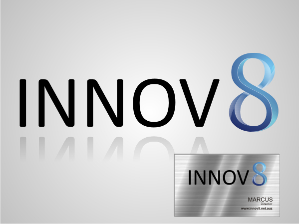 Business Card Design by CKlik for Innov8 | Design #338178