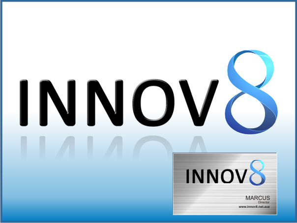 Visitenkarten-Design von CKlik für Innov8 | Design #352358