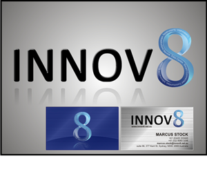 Business Card Design by CKlik for Innov8 | Design: #353452