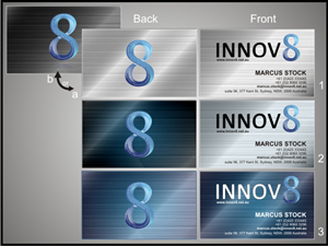 Business Card Design by CKlik for Innov8 | Design: #353613