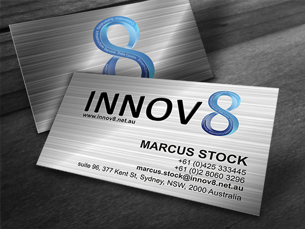 Business Card Design by CKlik for Innov8 | Design: #365214