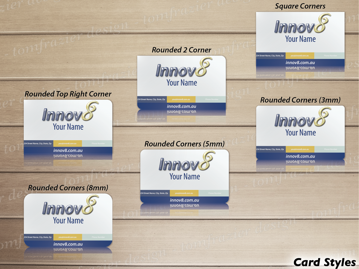 Business Card Design by Tom for Innov8 | Design #330572
