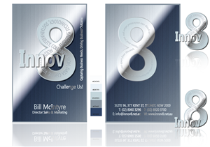 Business Card Design by DesignBloom for Innov8 | Design: #340338
