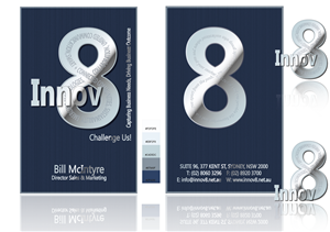 Business Card Design by DesignBloom for Innov8 | Design: #352369