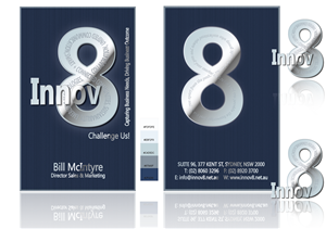 Business Card Design by DesignBloom for Innov8 | Design: #352541
