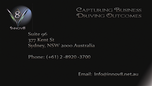 Business Card Design by ReDawn Entertainment for Innov8 | Design: #331892