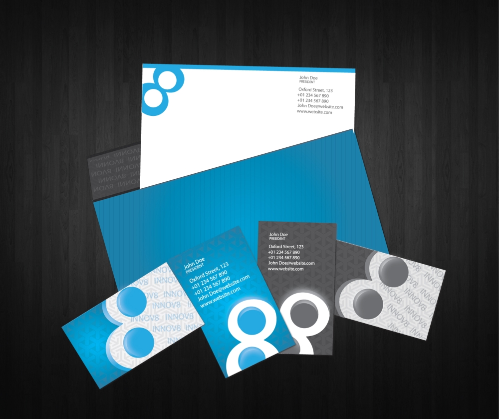 Business Card Design by ficiuc flavius for Innov8 | Design #356582