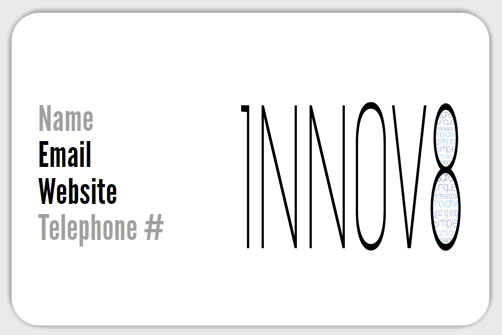 Design de Carte de Visite par designer1234 pour Innov8 | Design #363323