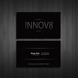 Business Card Design by TroyAnthony for Innov8 | Design: #501641
