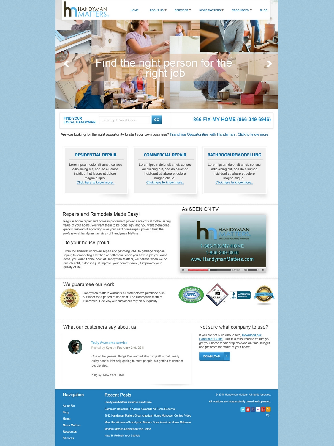 Web Design by pb for Franchise Marketing Company | Design #1649420