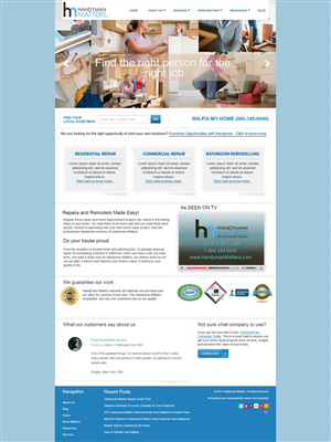 Diseño Web por pb para Franchise Marketing Company | Diseño: #1649420