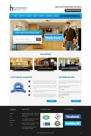 Diseño Web por pb para Franchise Marketing Company | Diseño: #1649427