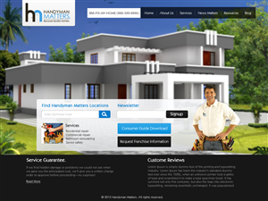 Web Design by OM for Franchise Marketing Company | Design: #1723474