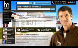 Diseño Web por OM para Franchise Marketing Company | Diseño #1727964