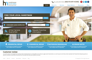 Diseño Web por OM para Franchise Marketing Company | Diseño: #1727967