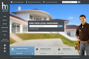 Diseño Web por OM para Franchise Marketing Company | Diseño: #1731432