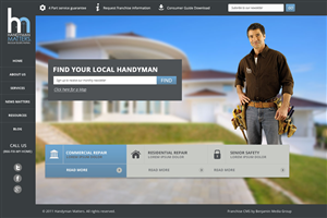 Diseño Web por OM para Franchise Marketing Company | Diseño: #1731451