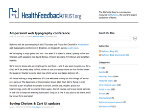 Logo Design by cluudesign for Health Feedback Trust | Design: #325484