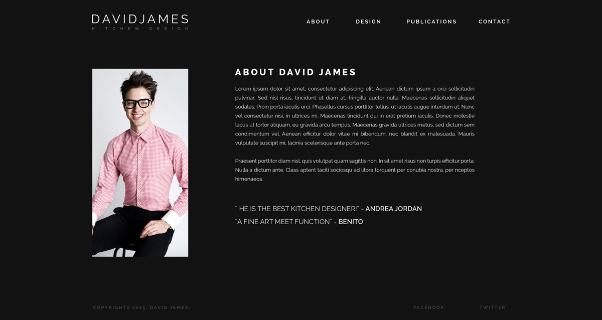 Diseño Web por Ahmad Yunus para este proyecto | Diseño #6149558