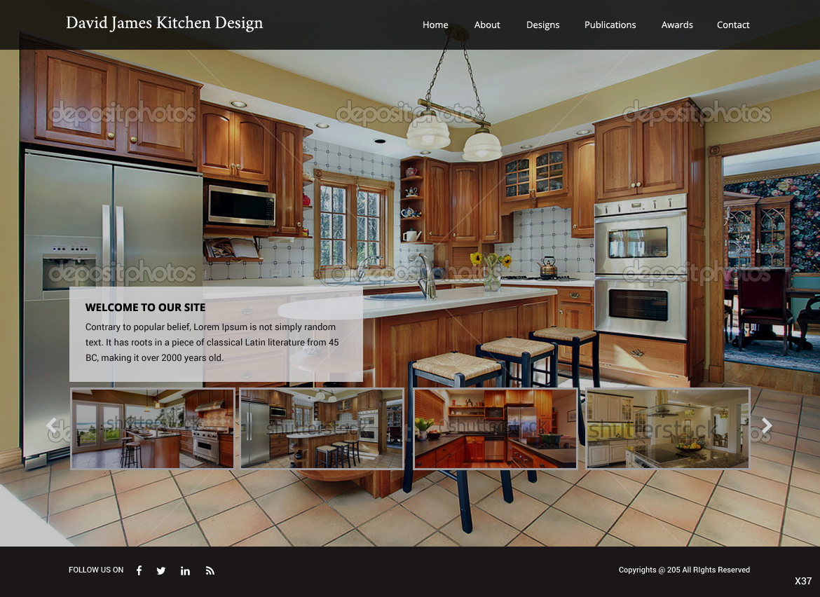 Web Design by pb for this project | Design #6155133