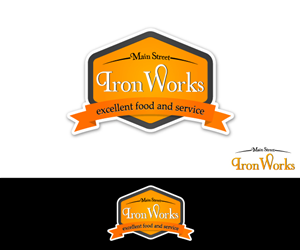 Ironworks on Main | Logo Design by @vorbys