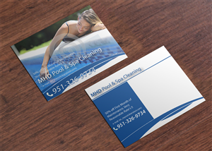 Postkarten-Design von nafizrahat für MHD Pool & Spa Cleaning | Design: #6145560