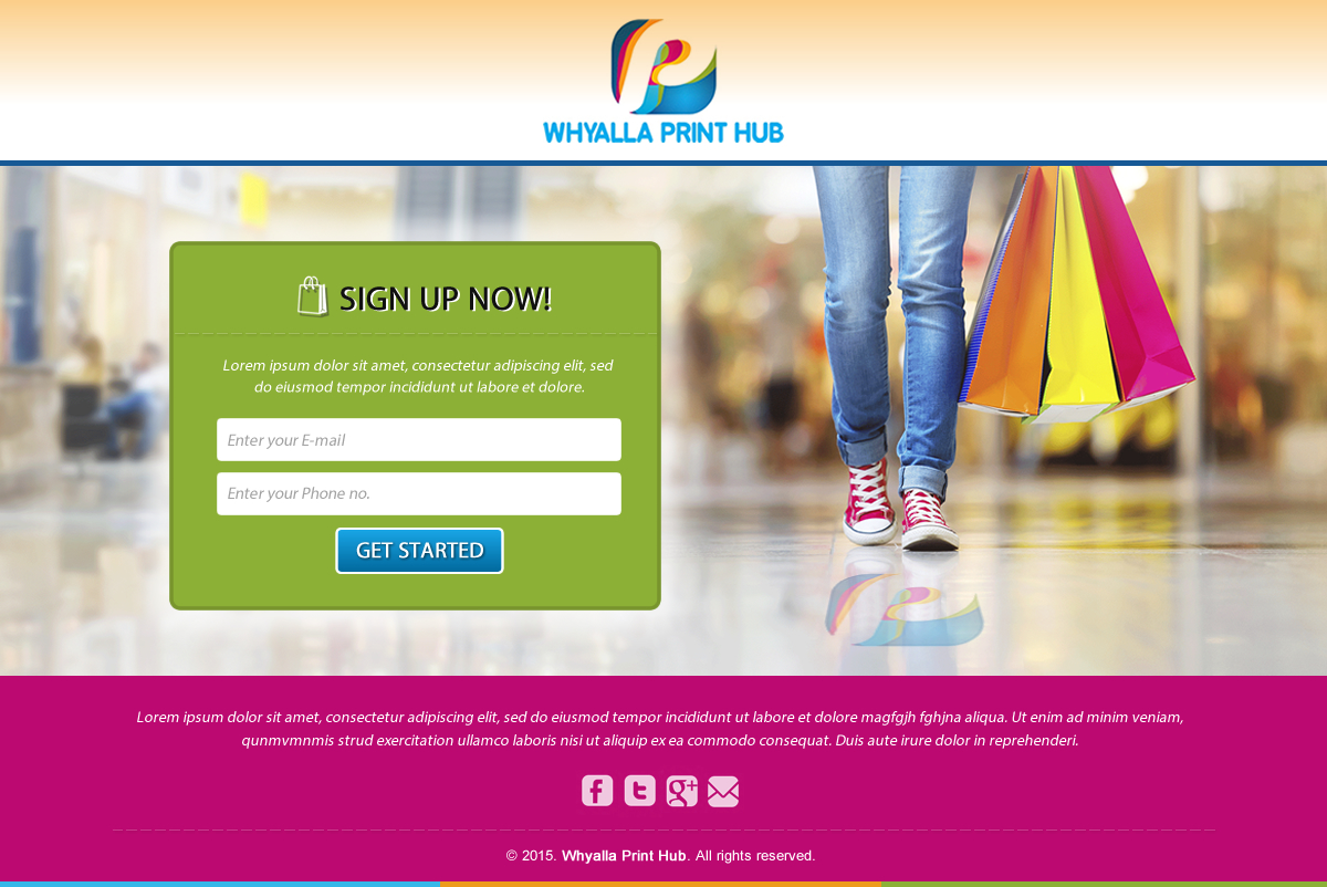 Web Design by Anooshaa Kachhia for Signarama | Design #6128782