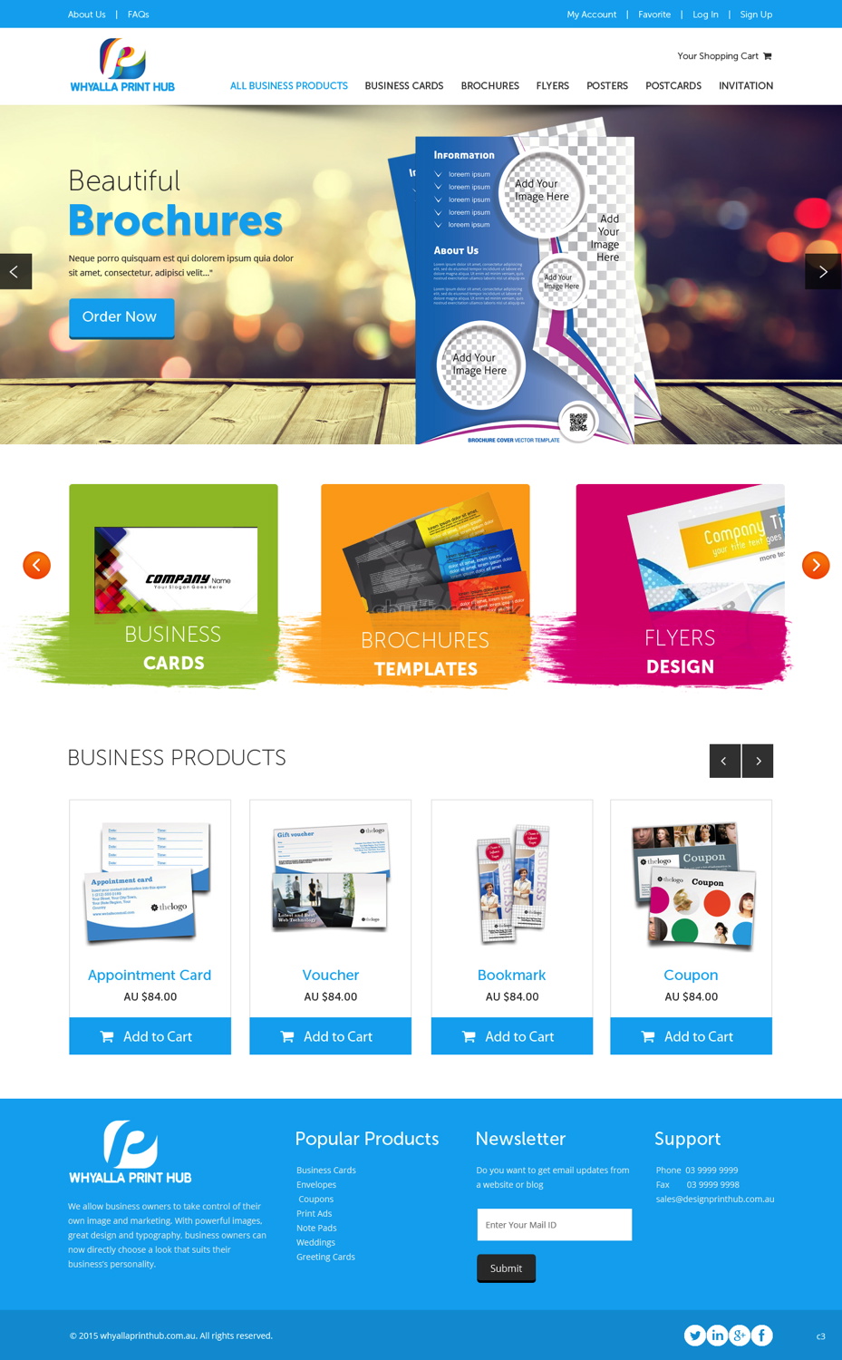 Web Design par pb pour Signarama | Design #6106780