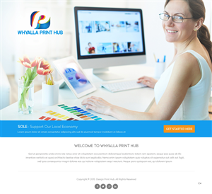 Web Design par pb pour Signarama | Design : #6106784