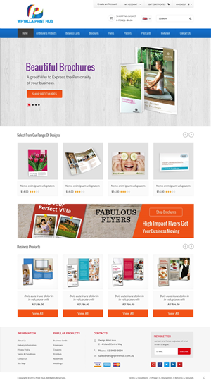 Web Design par pb pour Signarama | Design : #6106788