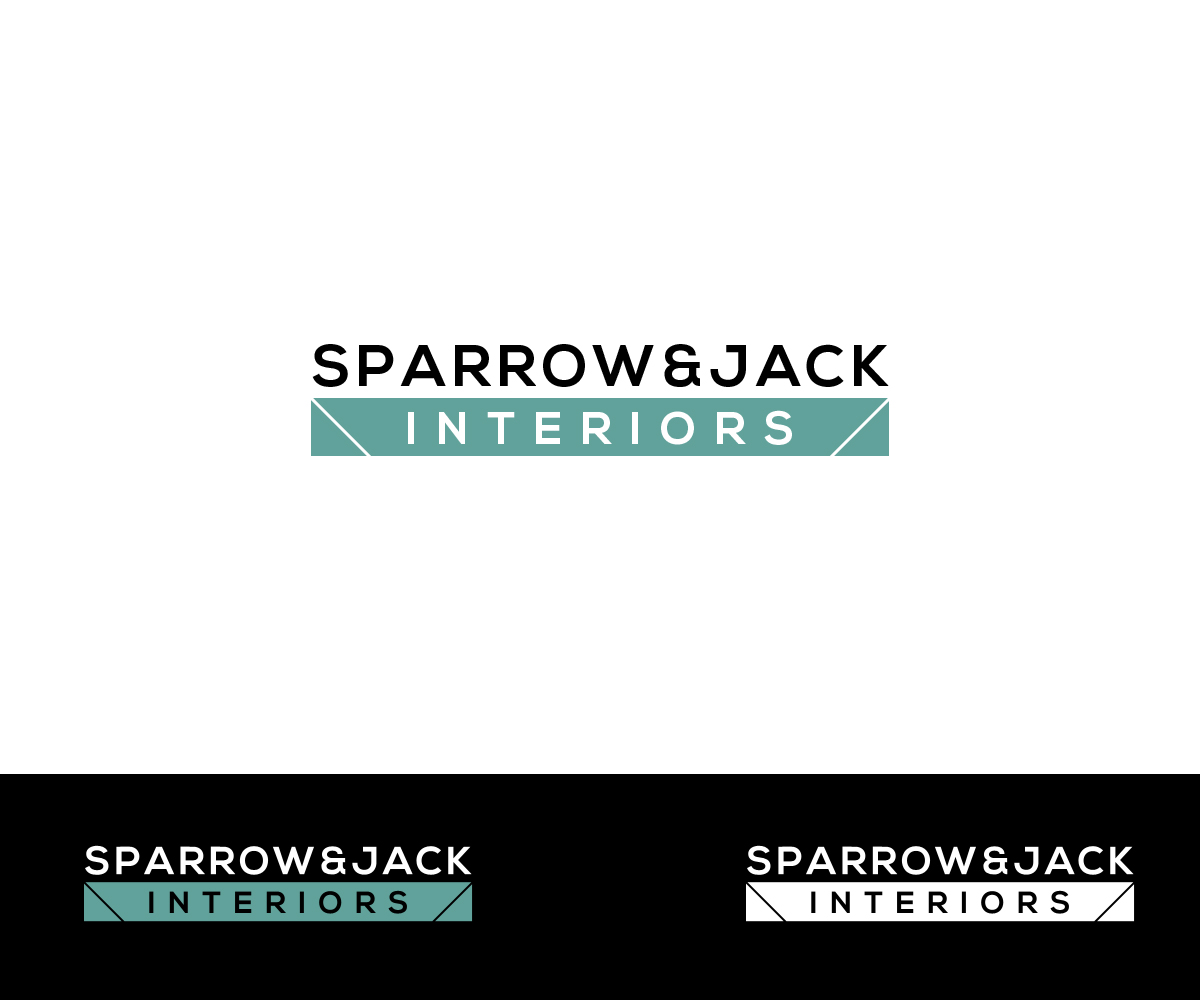 Logo-Design von Triple22A für Sparrow & Jack Interiors | Design #6166520