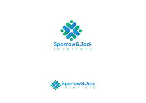 Logo Design by Pixel Story for Sparrow & Jack Interiors | Design: #6104596