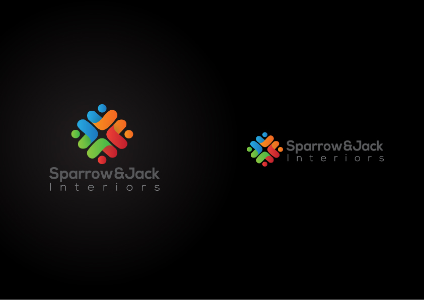 Logo Design by Pixel Story for Sparrow & Jack Interiors | Design #6115477
