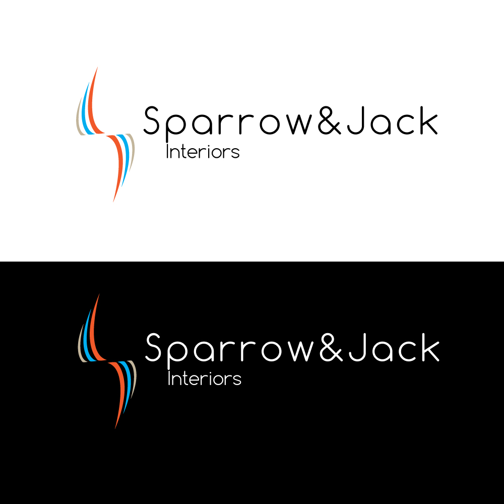 Logo Design by Shoaib'As for Sparrow & Jack Interiors | Design #6189142